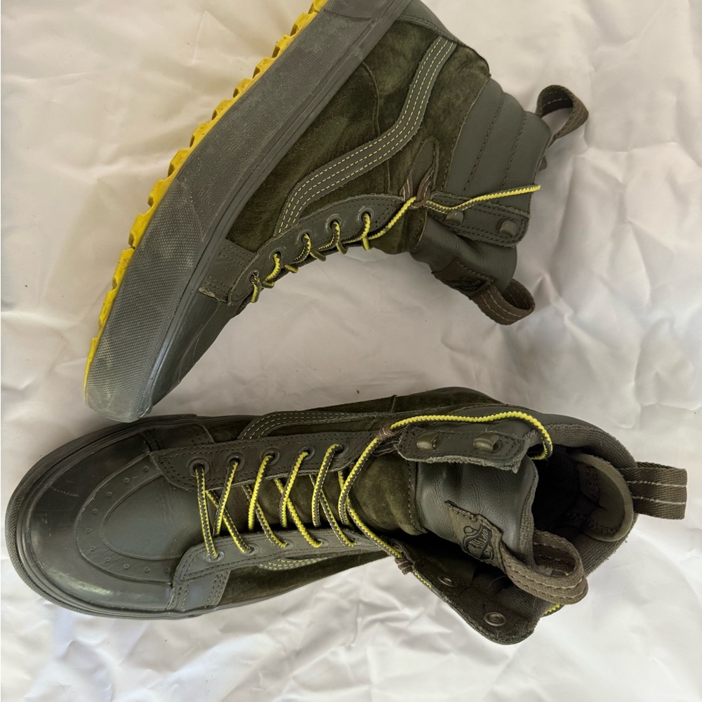 Vans Sk8-Hi Gore-Tex, Green Mens 10
